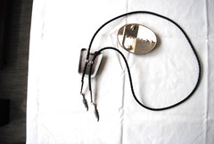 Western Belt Buckle and Bolo Set