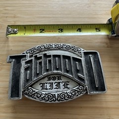 2006 Hot Leather / Good Sports Inc. “Tattooed For Life” Belt Buckle