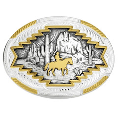 Montana Silversmiths The Cowboys Way Belt Buckle 57710