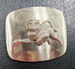 Silver Tiger Belt Buckle – Fierce Style in a Sleek Finish
