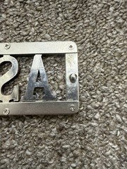 ASH Custom Personalized Name Belt Buckle SKU:J