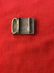 Black And White Striped Belt Buckle 1952 Football Referee Buckle