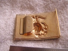 Vintage Marines Belt Buckle Anchor and Globe