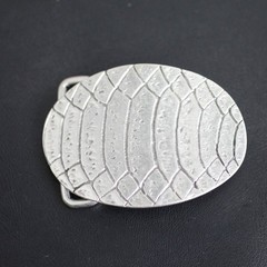 Vintage Croc Belt Buckle Antique Silver – Classic & Expressive Retro Design
