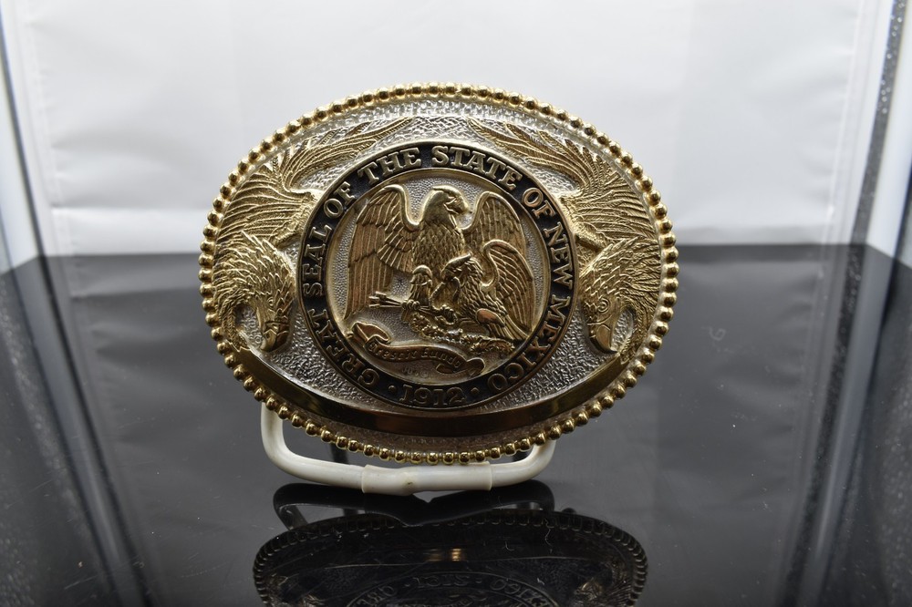 AWARD DESIGN MEDALS SILVERSMITH COLLECTION STATE OFNEW MEXICO GOLD SILVER PL