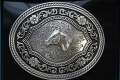 Nocona Horse Head Western Belt Buckle HORSE 37711