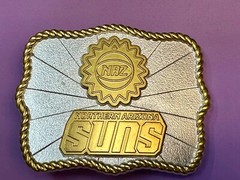 NAZ Northern Arizona Suns Basketball Team NBA G League Belt Buckle