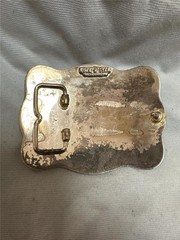 Vintage Lone Star Eagle Belt Buckle