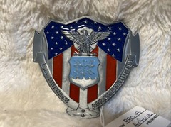 Vtg Great American Products Belt Buckle United States Air Force Air Superiority
