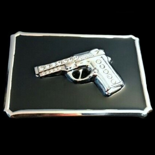Rhinestone Handguns Firearm Guns Cool Belt Buckle Buckles Boucle De Ceinture