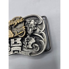 Vintage Kawasaki Ninja Belt Buckle Limited Edition Brookfield Collectors Guild