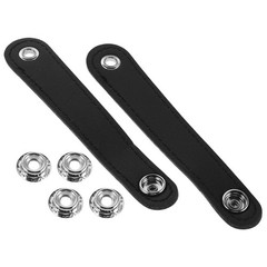2 Pcs Accordion Universal Buckle Belt Straps with Bellows Fittings Bass