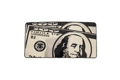 Men Silver Color Belt Buckle Hip Hop Street Fashion Club 100$ Bill Money Hood
