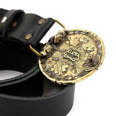 Vegvisir belt buckle, Viking compass solid brass buckle, Scandinavian buckle