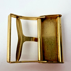 Anson Old Grand Dad Bourbon Belt Buckle Head Of The Bourbon Family Gold Tone