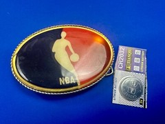 NBA Basketball Player Led Light Flashing Belt Buckle W/ Fresh Battery!