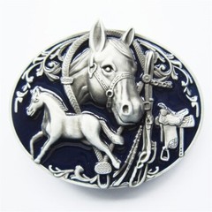 Wolf Horse Western Wildlife Belt Buckle Mix Styles Choice also Stock in US