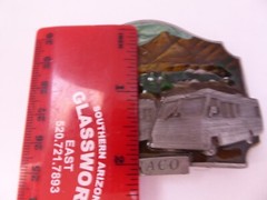 Siskiyou 1992 Naco Campground Belt Buckle Limited #231 of 500 Motorhome Vintage