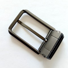 Replacement Men Pin Belt Buckle 35mm Single Tongue Buckle Clip Buckle Leather