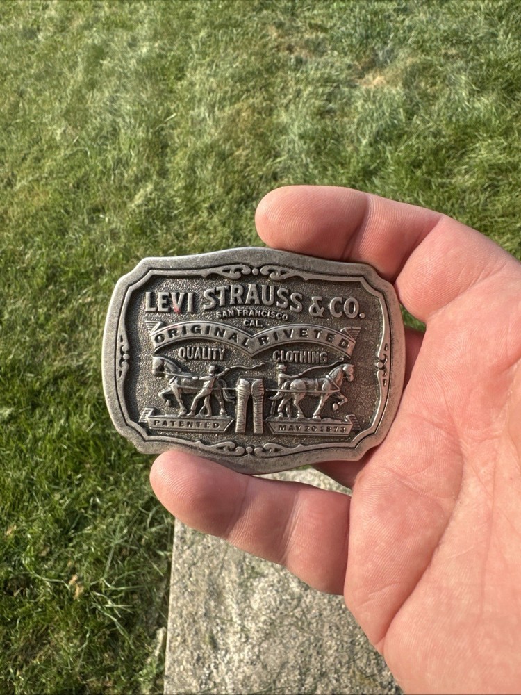 Levi Strauss & Co. Limited Edition Logo Belt Buckle