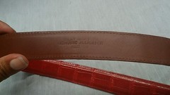 Barry Kieselstein cord sterling moon buckle Billy Martin&rsquo;s alligator belt