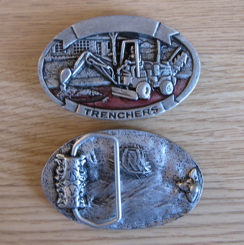 Tenchers profession belt buckle