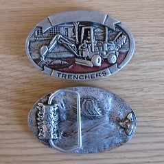 Tenchers profession belt buckle