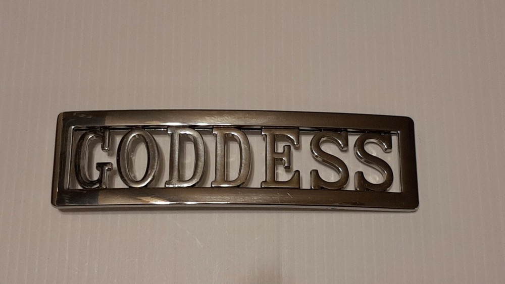 GODDESS Name Belt Buckle -Put your name or word on Buckle