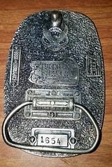 Vintage Police America&rsquo;s Finest We Serve & Protect Belt Buckle 1988 #1654