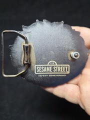 Oscar the Grouch Sesame Street 3.5 -Inch Belt Buckle – Unused
