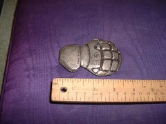 Halo 3 Men’s Belt Buckle – Frag Grenade- Microsoft/Bungie – Xbox