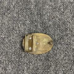 Locomotive 999 Solid Brass Belt Buckle Railroad Engine Train