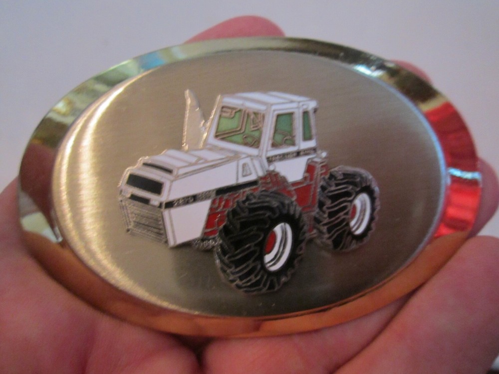VINTAGE TRACTION KING 2870 TRACTOR BELT BUCKLE – GW-5