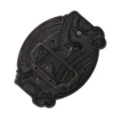 Metal Western Cowboy Belt Buckle 3D Eagle Oval Belt Buckle