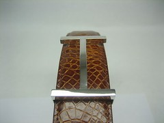 Sterling silver 925 grand icon buckle 40 gr.& Genuine Alligator 1.5  » belt U.S.A