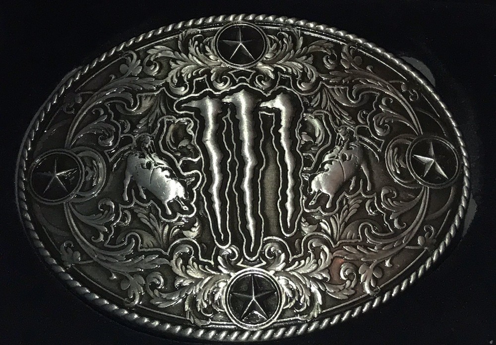 Monster Energy Belt Buckle 2026 Morgan Wallen Promo FREE SHIPPING