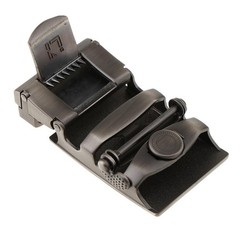 Men Ratchet Alloy Belt Buckle Replacement, Rectangular Automatic Slide Buckle