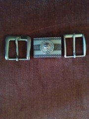 LOTS OF 3 SILVER COLOR BUCKLE FOR 1 1/2 IN WIDE BELT