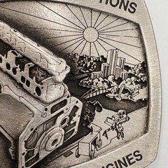 Vintage 1995 John Deere Overhaul Options Belt Buckle Spec Cast Limited Edition