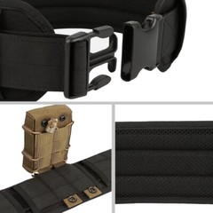 Tactical Molle Waist Belt Multifunctional Padded Patrol Belt Battle Waist Belt