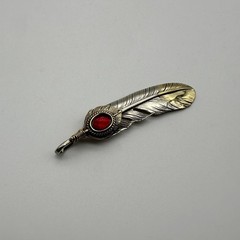 Brass Feather Charm,Necklace DIY Pendants,Keychain Charm,Jewelry Charm lot