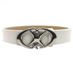 Buckle Belt Gothic Cross Metal Buckle Belt Punk Moon Star Design for Men Women