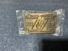1988 Vintage United States Shooting Team Official Sponsor Belt Buckle brand new