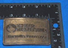 The 1982 World&rsquo;s Fair Knoxville Tennessee Belt Buckle, Complete & Functional