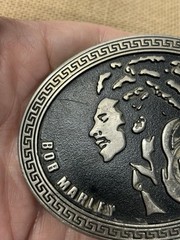 BB1 new BOB MARLEY Metal BELT Buckle