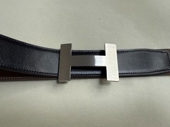 38mm Buckle Replacement Belt Buckle Brushed H Quizz with Pouch