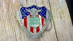 United States Air Force Superiority Eagle Great American Products Belt Buckle