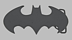 Batman Belt Buckles DC Comics Costume Original Cosplay Men Halloween Black Metal