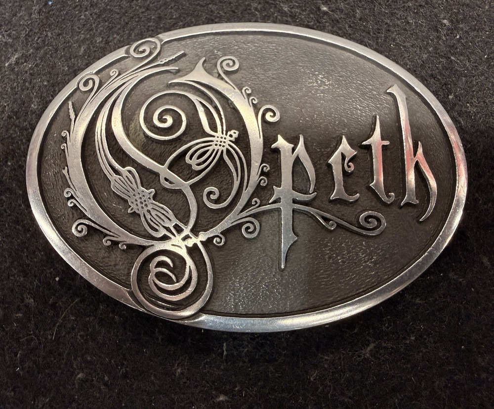 Limited edition Opeth Belt Buckle by Mike Steel