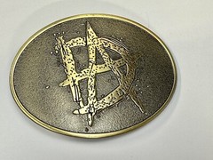 Dean Ambrose Jon Moxley Belt Buckle Wwe Loot Crate Exclusive 2016 Wrestling